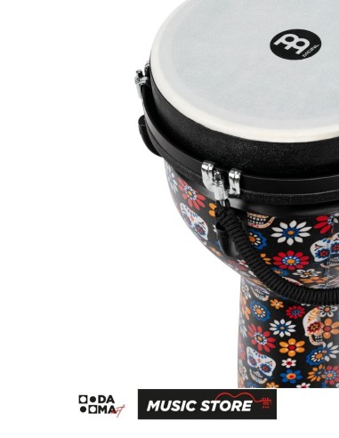Meinl JD10DA Jumbo Series Djembe – 10", Day Of The Dead