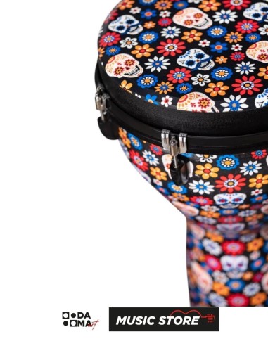Meinl JD12DA-DH Jumbo Series 12" Djembe (Day Of The Dead)