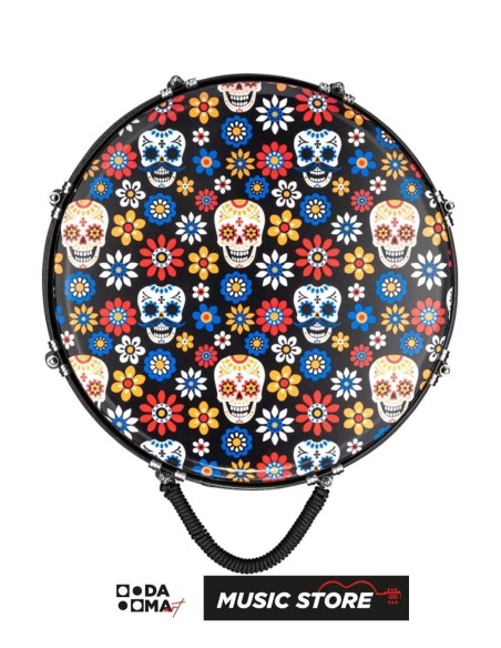 Meinl JD12DA-DH Jumbo Series 12" Djembe (Day Of The Dead)