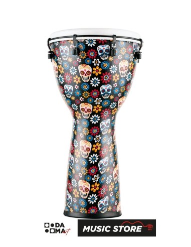 Meinl ADJ12-DA Alpine Series Djembe – 12", Day Of The Dead
