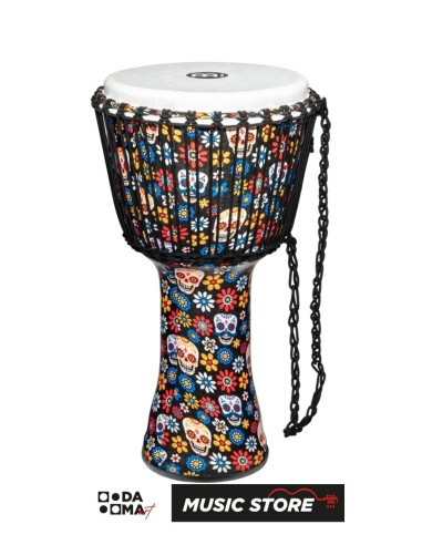 Meinl PADJ7-L-F Travel Series Джембе – 12", Day Of The Dead