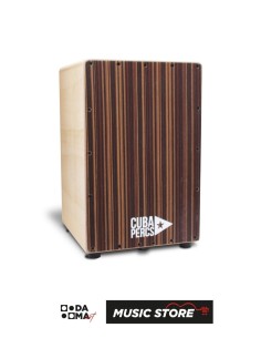Cuba Percs CPC204 Cajon – Ebony, QTS Tuning System