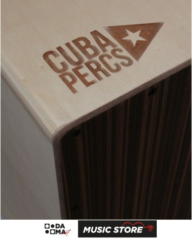 Cuba Percs CPC204 Cajon – Ebony, QTS Tuning System
