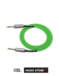 Kirlin IMGE-221BM/KIP Premium Enstrüman Kablosu – 3 Metre, Karanlıkta Parlayan Yeşil