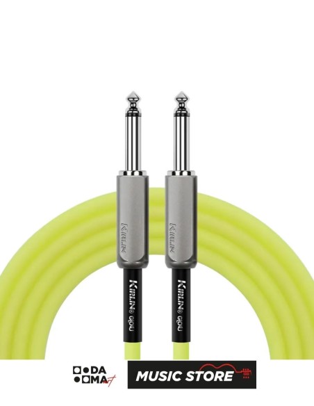 Kirlin IMGE-221BM/SOP Premium Instrument Cable – 3 Metres, Solar Pop Yellow