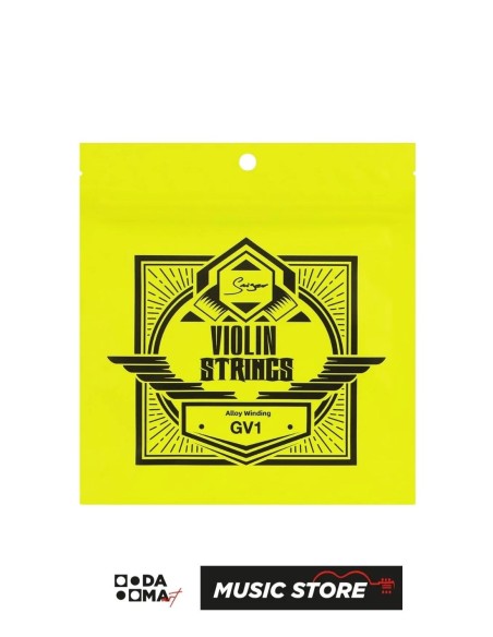 Smiger GV1 Violin String Set – Stainless Steel Core, Alloy Wound