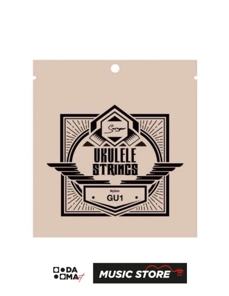 Smiger GU1 Ukulele Tel Seti – Naylon