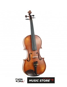 Carlovy VLA9 1/2 Violin – Solid Spruce & Maple, Antique Matte 2
