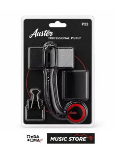 Auster P22 Piezo Pickup with Jack Output – Black