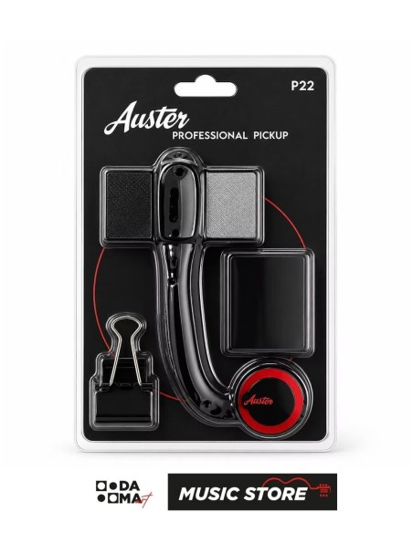 Auster P22 Jack Çıkışlı Piezo Manyetik – Siyah