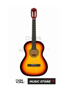 Milada GP-C40-C-36 Классическая гитара 3/4 – Sunburst