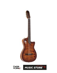 Angel Lopez Sherry CE TB Hibrit Elektro Klasik Gitar – Tütün Sunburst