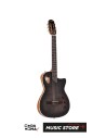 Angel Lopez Sherry CE BK Hybrid Electric Classical Guitar – Translucent Black