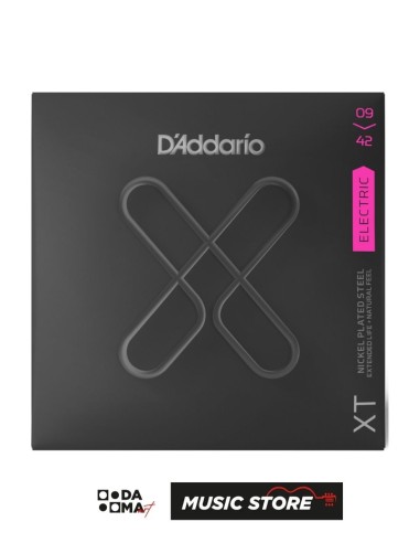 D'Addario XTE0942 XT Комплект струн для электрогитары – Super Light 09-42