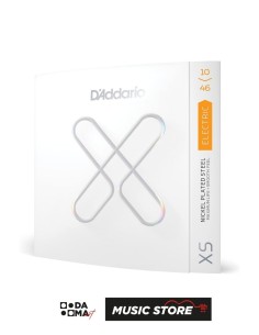 D'Addario XSE1046 XS Electric Guitar String Set – Nickel-Plated Steel, Regular Light 10-46