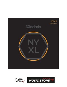 D'Addario NYXL1046 Elektro Gitar Tel Seti – Nickel Wound, Regular Light 10-46