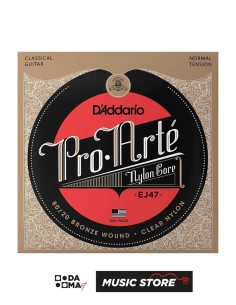 D'Addario EJ47 Pro-Arté Classical Guitar String Set – Normal Tension