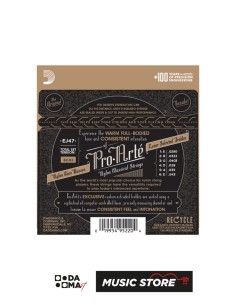D'Addario EJ47 Pro-Arté Classical Guitar String Set – Normal Tension 2