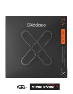 D'Addario XTAPB1047 XT Комплект струн для акустической гитары – фосфорная бронза, Extra Light 10-47