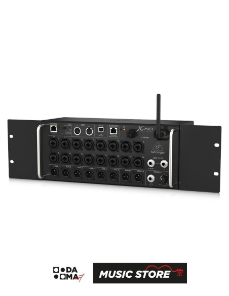 Behringer XR18 X AIR 18-Channel Digital Mixer – 16 Midas Preamps, WiFi & 18x18 USB Audio Interface