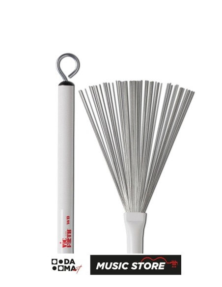 Vic Firth WB Jazz Wire Brushes – Medium Gauge, Adjustable