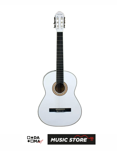 Clariss CCG-100 Classical Guitar – White