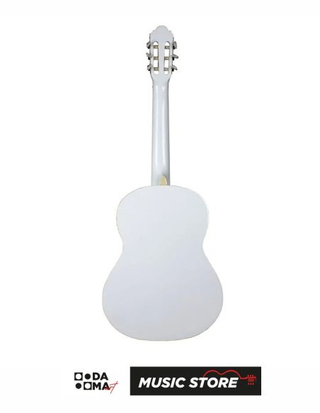 Clariss CCG-100 Classical Guitar – White
