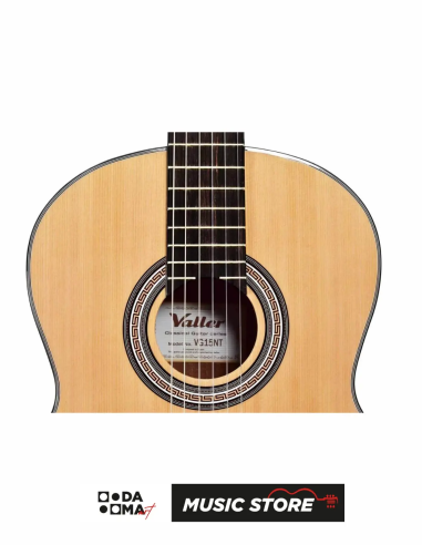 Valler VG15 1/2 Classical Guitar – Natural