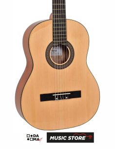 Valler VG414 4/4 Классическая Гитара – Глянцевое Натуральное Покрытие 2