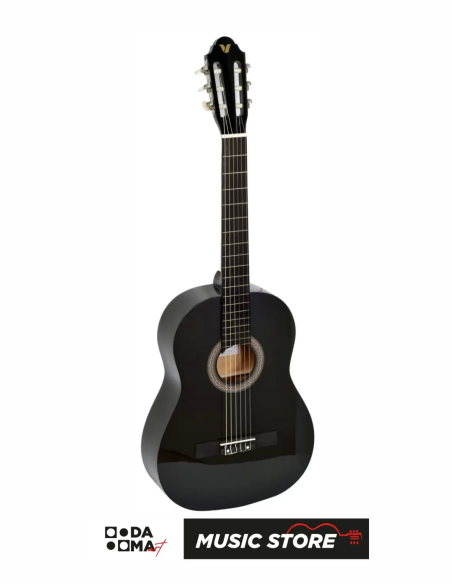 Valler VG412 BK 4/4 Klasik Gitar – Siyah