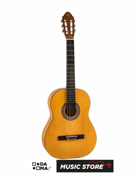 Valler VG412 4/4 Classical Guitar – Natural Gloss Finish