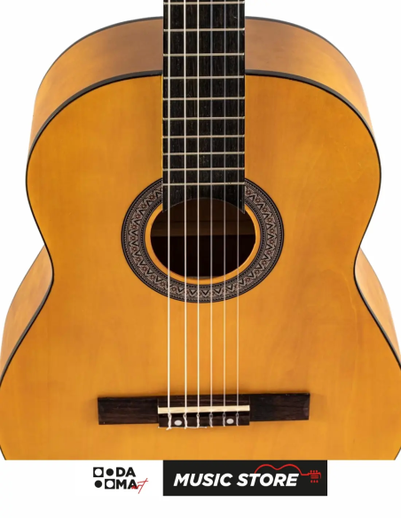 Valler VG412M 4/4 Klasik Gitar – Mat Naturel