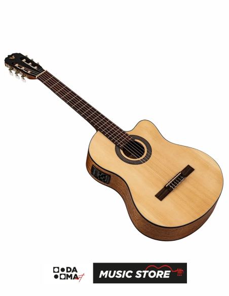 Valler VG250CEQ Kesik Kasa Elektro Klasik Gitar