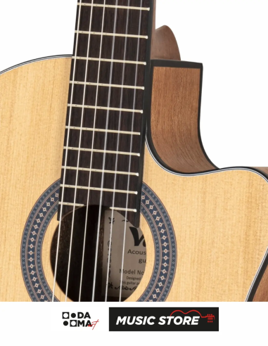 Valler VG250-C Kesik Kasa Klasik Gitar – Naturel