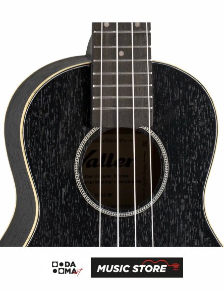 Valler UA52 Alto Ukulele – MBK Matte Black