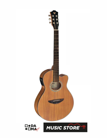 Valler AGX290 NS Elektro Akustik Gitar - Naturel Saten