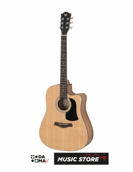 Valler AG240 NA Acoustic Guitar - Natural