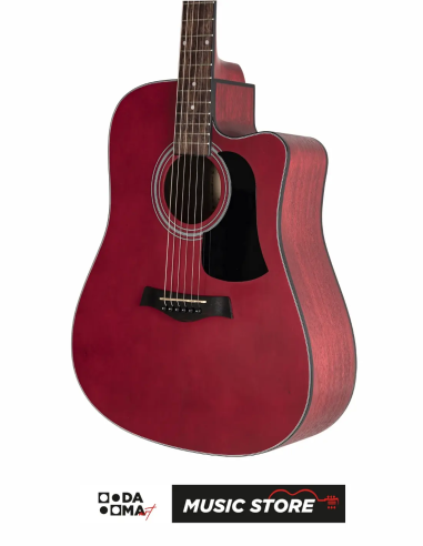 Valler AG240 RD Akustik Gitar - Kırmızı