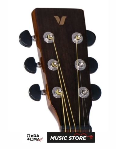 Valler VA530C Cutaway Acoustic Guitar - Natural