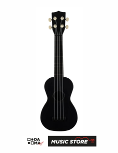 Hawaiian XU21-1 Soprano Ukulele – Black