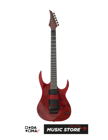 S by Solar SB4.6FRFBR Electric Guitar - Flame Red