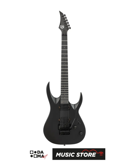 S by Solar AB4.6FRC Electric Guitar – Carbon Black Matte
