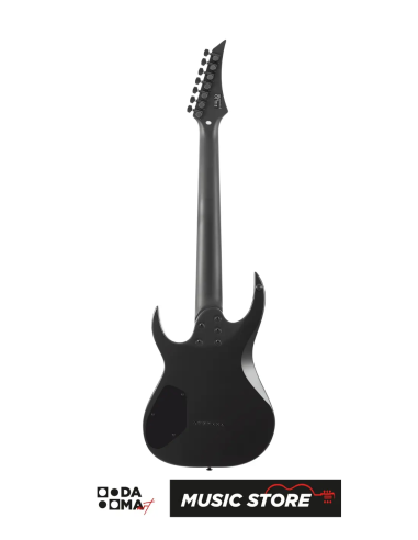 S by Solar AB4.7C 7-String Electric Guitar – Carbon Black Matte