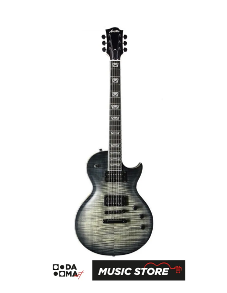 Auster Les Paul ALP-200 Elektro Gitar - Siyah (STBK)
