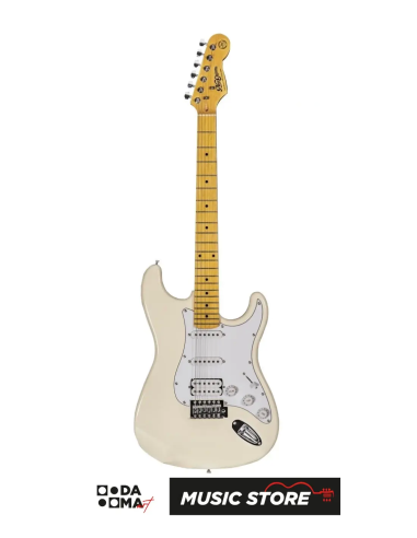 New Orleans NHS9720 HSS Elektro Gitar – Vintage Beyaz