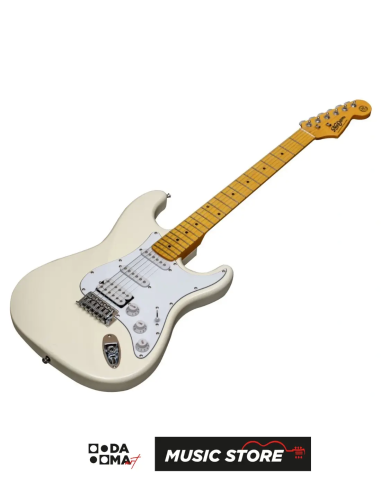 New Orleans NHS9720 HSS Elektro Gitar – Vintage Beyaz