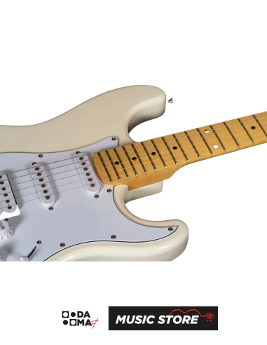 New Orleans NHS9720 HSS Elektro Gitar – Vintage Beyaz