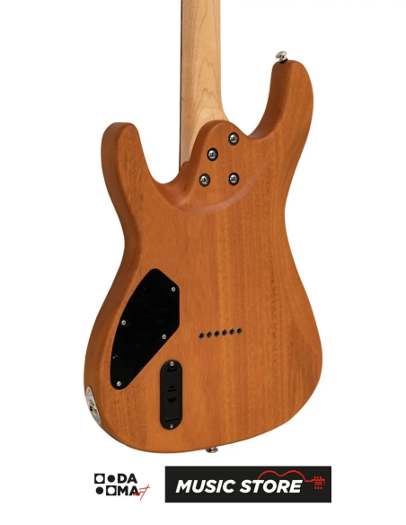 New Orleans FTS300A Active Fretless Electric Guitar - Natural Matte