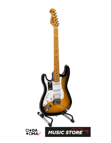 New Orleans NHS9720 LH SB HSS Solak Elektro Gitar – Sunburst