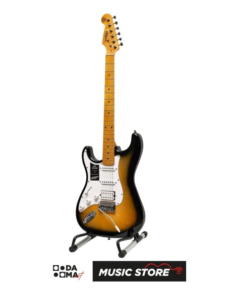 New Orleans NHS9720 LH SB HSS Left-Handed Electric Guitar – Sunburst